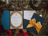 Beauty and the Beast Inspired Wedding Invitations Be Our Guest Beauty and the Beast Inspired Wedding Ideas