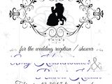 Beauty and the Beast Wedding Invitation Template Beauty and the Beast Wedding Invitation A Little Warped