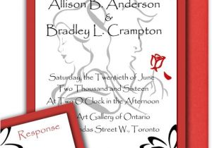 Beauty and the Beast Wedding Invitations Beauty and the Beast Wedding Invitations Romantic Disney