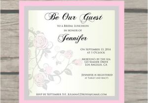 Beauty and the Beast Wedding Shower Invitations Beauty and the Beast theme Bridal Shower Invitations