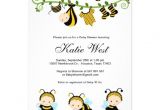 Bee Baby Shower Invites Personalized Bumble Bee Baby Invitations