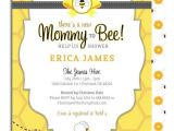 Bee Baby Shower Invites Printable Mommy to Bee Baby Shower Invitation