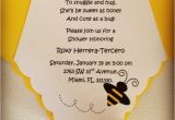 Bee themed Baby Shower Invites Baby Shower Invitations Bee theme