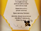 Bee themed Baby Shower Invites Baby Shower Invitations Bee theme