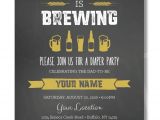 Beer and Diaper Party Invite Template Diaper Party Invite Baby is Brewing Invite Beer Diaper Party