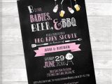 Beer Bbq and Baby Shower Invites Babies Beer & Bbq Baby Shower Invitation by bydandeliondesign