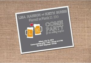 Beer themed Party Invitations Beer themed Wedding Reception Fun Party theme Wedding