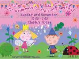 Ben and Holly Party Invites Ben and Holly Clipart 67