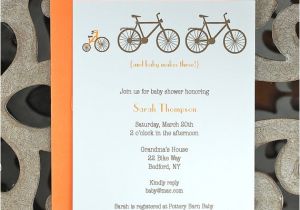 Bicycle Baby Shower Invitations Items Similar to Bicycle Baby Shower Invitation Bike