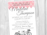 Bicycle Bridal Shower Invitations Bicycle Bridal Shower Invitation by One Willis Family