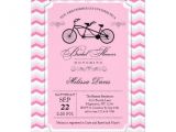 Bicycle Bridal Shower Invitations Tandem Bicycle Bridal Shower Invitation 5 Quot X 7 Quot Invitation