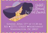 Big Hat Bridal Shower Invitations Big Hat Brunch Party Set Bridal Shower Baby Shower