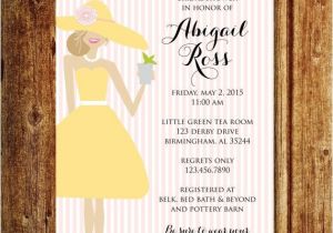 Big Hat Bridal Shower Invitations Throw the Perfect Bridal Shower with This Adorable