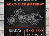 Biker Party Invitations Instant Download Diy Motorcycle Birthday Party by