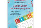 Bingo Party Invitations Bingo Birthday Invitations Paperstyle