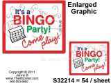 Bingo Party Invitations Booster Bingo Game to Use Your Game Time Calling Out Your