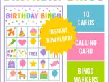 Bingo Party Invitations Free Birthday Party Bingo Game – Printabelle