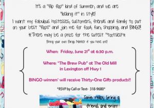 Bingo Party Invitations Thirty One Vip Bingo Night Online Invitations Cards by