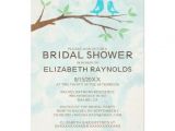 Bird Bridal Shower Invitations Rustic Blue Bird Bridal Shower Invitations