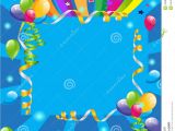 Birthday Invitation Background Templates Party Invitation Stock Illustration Illustration Of