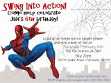 Birthday Invitation Card Spiderman theme Spiderman Clipart Birthday Invitation Card Pencil and In