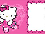 Birthday Invitation Card Template Hello Kitty Hello Kitty Invitation Card Layout