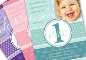 Birthday Invitation Cards for 1 Year Old Free 1 Year Old Birthday Invitations Best Party Ideas