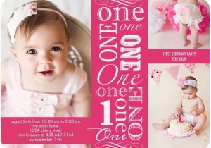 Birthday Invitation Cards for 1 Year Old Free One Year Old Birthday Party Invitations Ideas Free