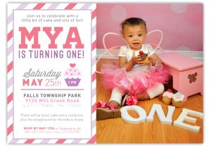 Birthday Invitation Cards for 1 Year Old Sample Invitation Birthday Cards for 1 Year Old Gallery