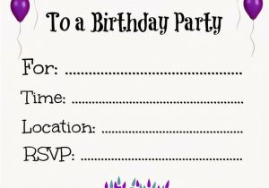 Birthday Invitation Editable Templates Word Birthday Invitation Templates Birthday Invitation