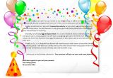 Birthday Invitation Letter format In English Birthday Party Invitation Letter English for Life