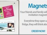 Birthday Invitation Magnets Invite Magnets Archives
