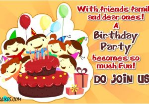Birthday Invitation Sms for Friends Birthday Invitation Sms 104likes Com