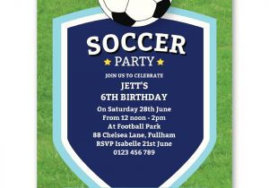 Birthday Invitation soccer Template soccer Party Invitation Love Jk
