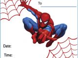Birthday Invitation Spiderman theme Free Printable Spiderman Party Invitations On Www
