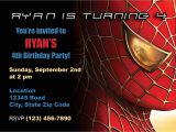 Birthday Invitation Spiderman theme Items Similar to Spiderman Birthday Invitation On Etsy