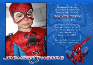 Birthday Invitation Spiderman theme Spiderman Birthday Invitation Templates Best Party Ideas