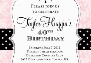Birthday Invitation Template Adults Personalized Birthday Invitations for Adults Free