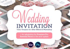 Birthday Invitation Template after Effects Free 20 Best Wedding Invitation Video Templates after Effects