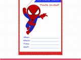 Birthday Invitation Template after Effects Free Colors Cheap Free Spiderman Birthday Invitations Templates