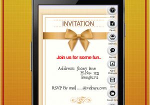 Birthday Invitation Template App Party Invitation Card Maker android Apps On Google Play