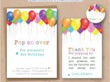 Birthday Invitation Template Balloons 30 Beautiful Kids Birthday Invitations Psd Eps Ai