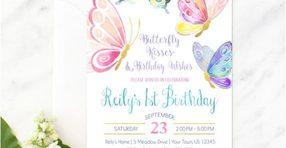 Birthday Invitation Template butterfly Party butterfly Invitation butterfly Birthday butterfly Party