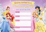 Birthday Invitation Template Disney Free Printable Disney Princess Birthday Invitations D is