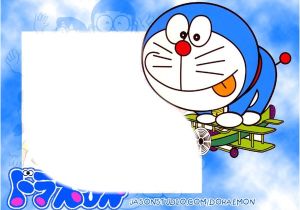 Birthday Invitation Template Doraemon Photo Montage Doraemon Pixiz