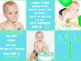Birthday Invitation Template for Baby Boy Baby Boy 1st Birthday Invitation Templates Best Party Ideas