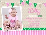 Birthday Invitation Template for Baby Girl 1st Birthday Invitations Girl Free Template Baby Girl 39 S