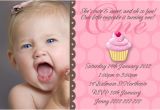 Birthday Invitation Template for Baby Girl Baby Girl 1st Birthday Invitations Free Invitation