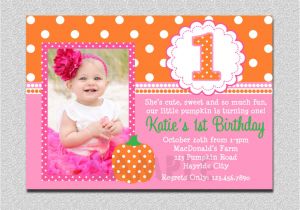 Birthday Invitation Template for Baby Girl Birthday Invitations for Baby Girl 1st Birthday