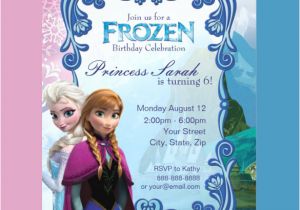 Birthday Invitation Template Frozen 24 Frozen Birthday Invitation Templates Psd Ai Vector